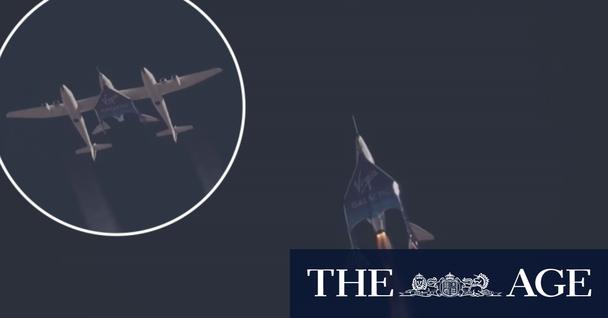 Virgin Galactic launches first flight with paying passengers