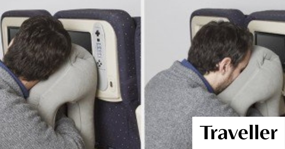 Pockindo Travel Pillow The face plant pillow for a perfect mid