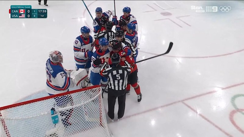 Tensions rise between team USA and Canada
