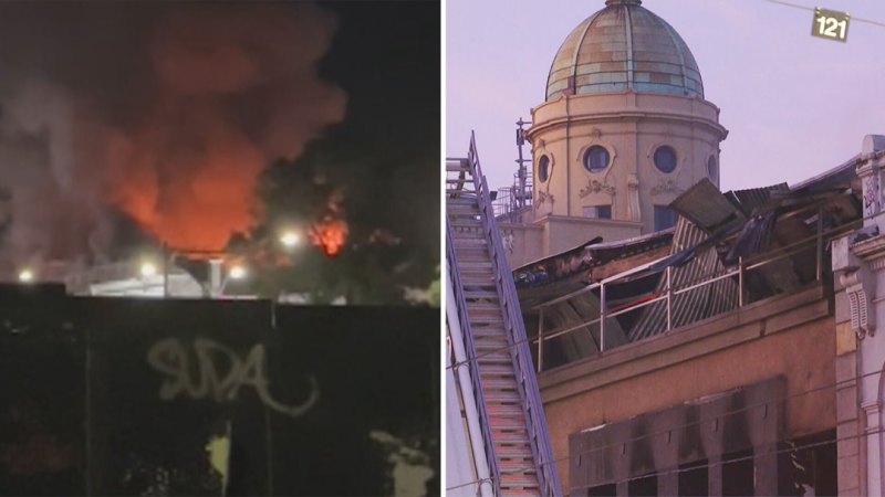 Melbourne nightclub destroyed by suspicious ferocious fire