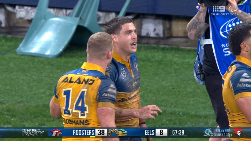 Eels make the most of one-man advantage