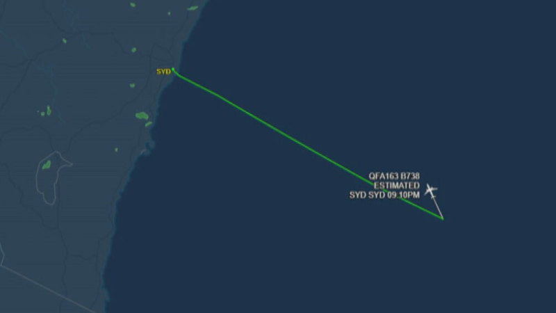 Qantas flight bound for New Zealand forced to turn back to Sydney