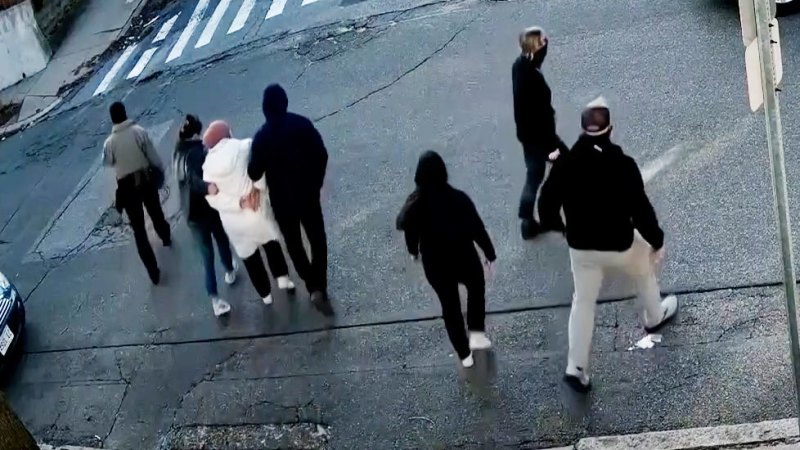 CCTV shows federal agents handcuffing Turkish student at Tufts University