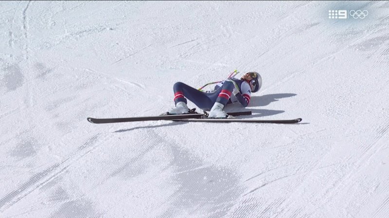 Vonn’s fairytale ends after horror crash