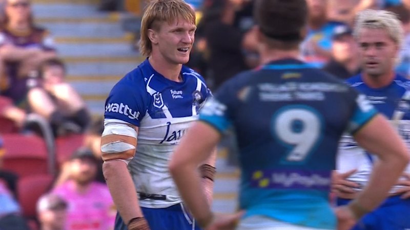 Preston shakes his head after sin binning