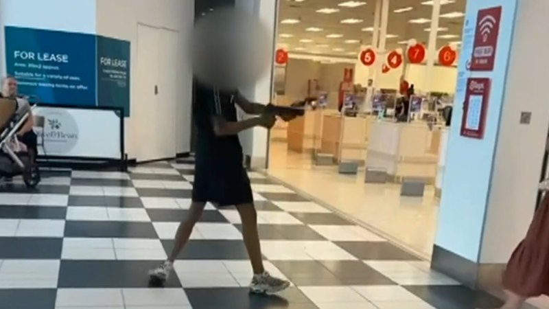 Teen boys arrested after allegedly wielding fake guns in shopping centre