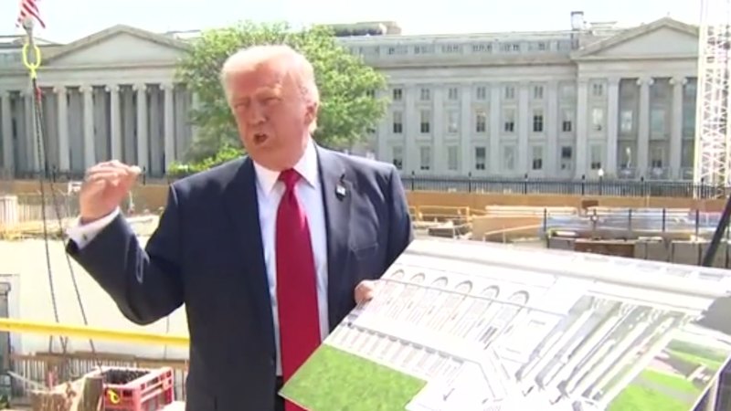 Trump says US won't rush into a peace deal with Iran