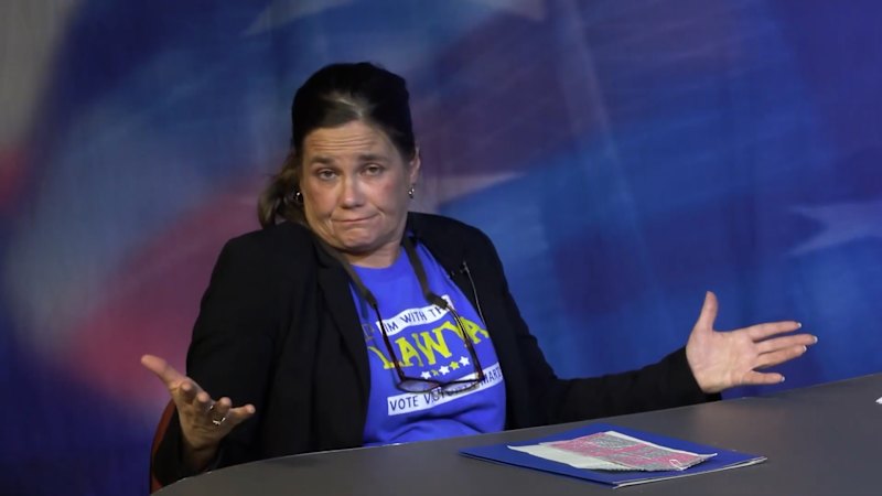 Television interview with Democrat running in local election goes viral