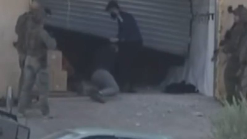 Video appears to show Israeli soldiers shooting surrendering Palestinians