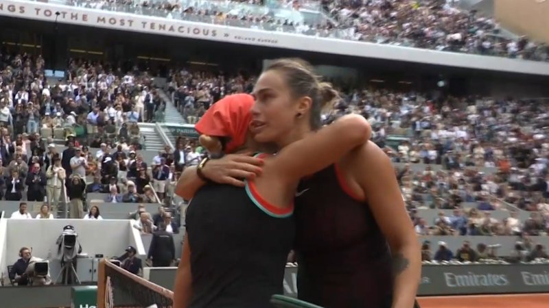 Sabalenka stunned at French Open