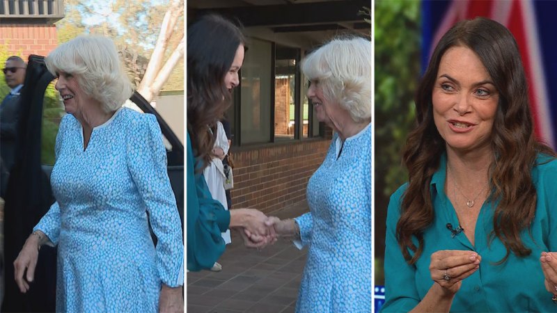 Aussie’s ‘incredible’ meeting with Queen Camilla in Canberra