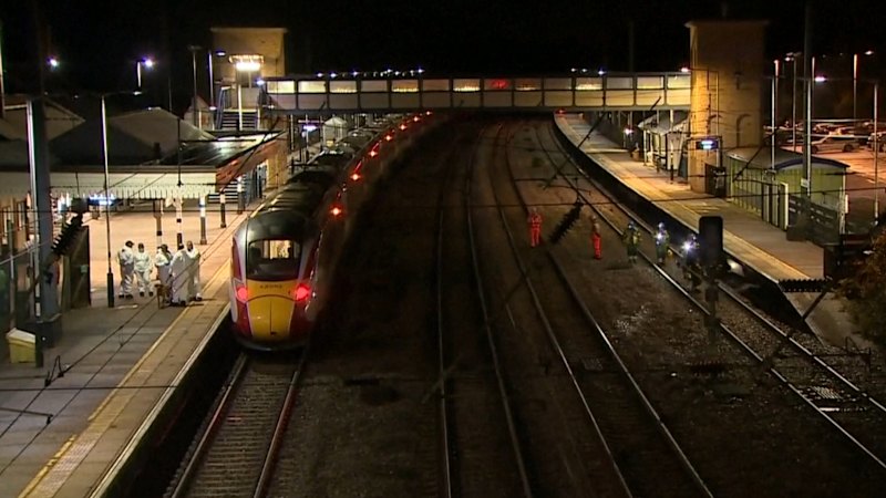 Rail worker flighting for life after stabbing