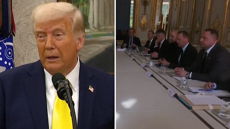 Trump says US to leave Ukraine peace efforts 'within days'