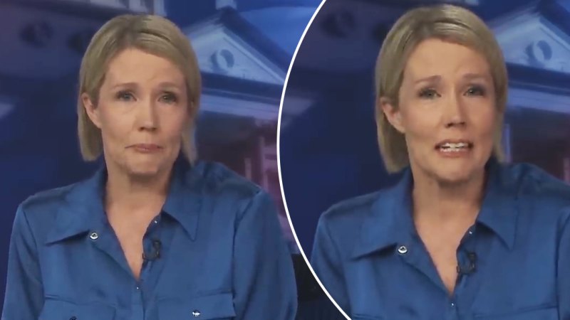 Newsreader breaks down announcing co-anchor's death