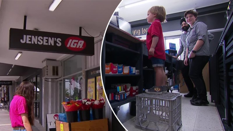 Toddler loves IGA so much they named a store after him