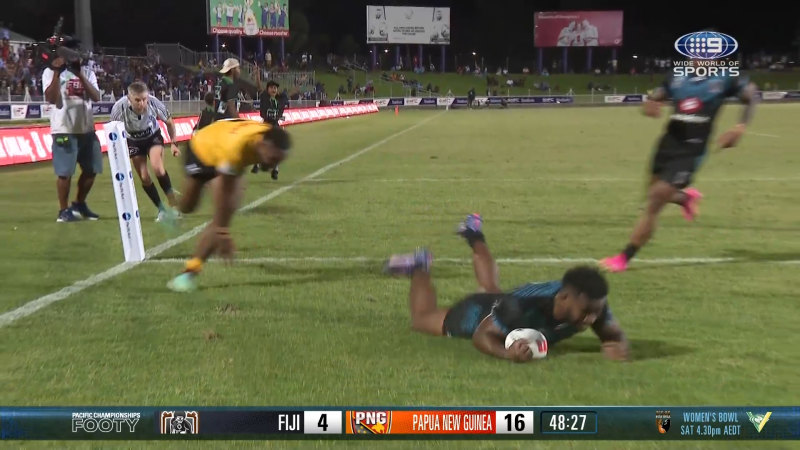 Fiji razzle dazzle sets up first try