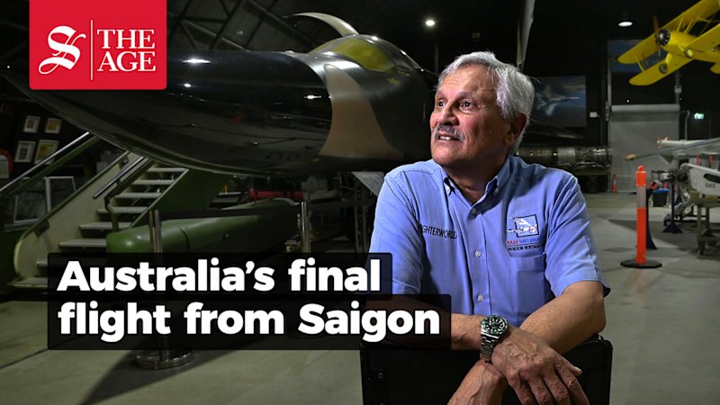 John Fanderlinden flew the last plane out of Saigon on Anzac Day 1975