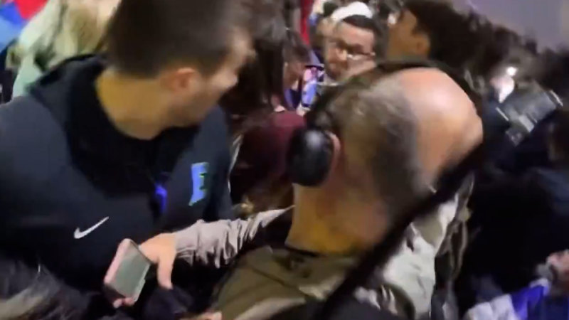 Claims 'sonic weapon' used at protest over train tragedy
