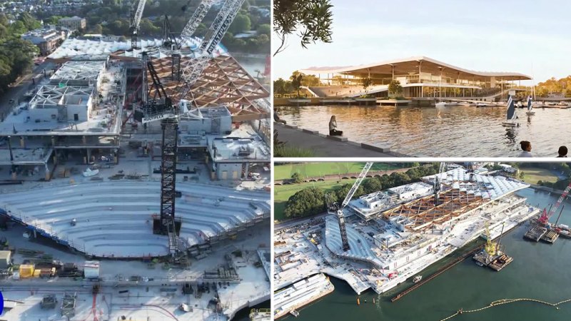 First look at construction of Sydney’s new fish markets