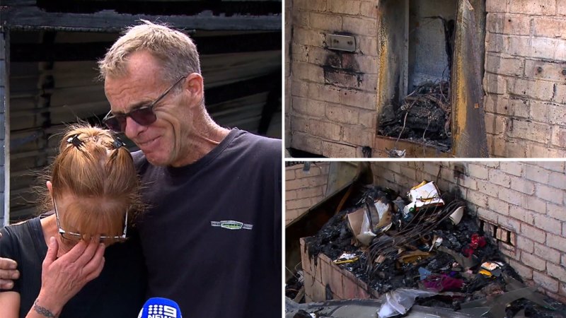 Family loses everything in devastating house fire