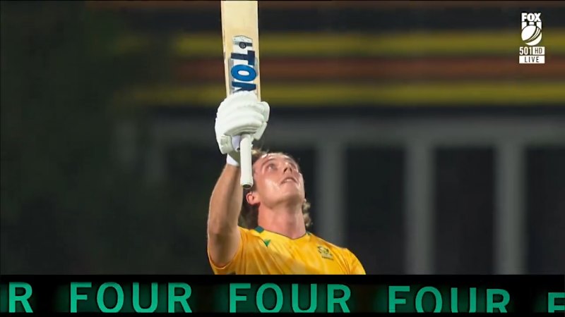 Proteas youngster hits century
