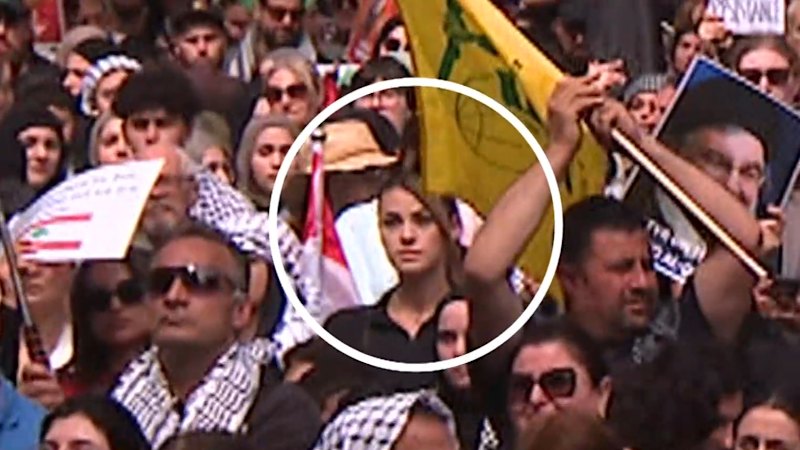 Woman accused of waving banned flag at pro-Palestine rally sentenced
