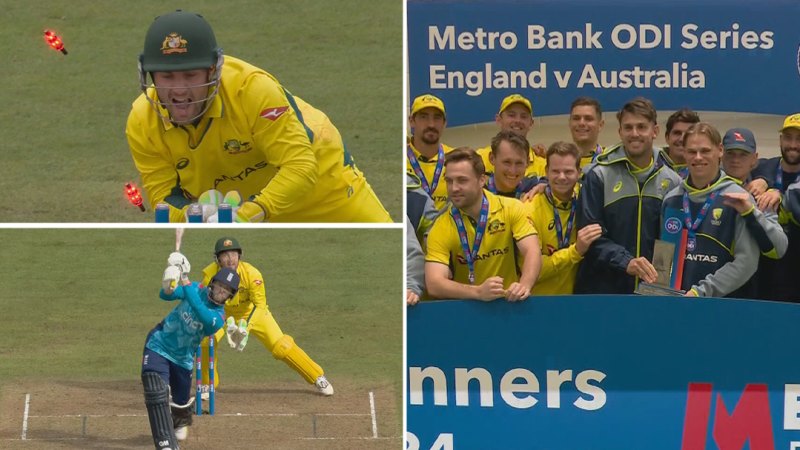 Aussies beat England in ODI series