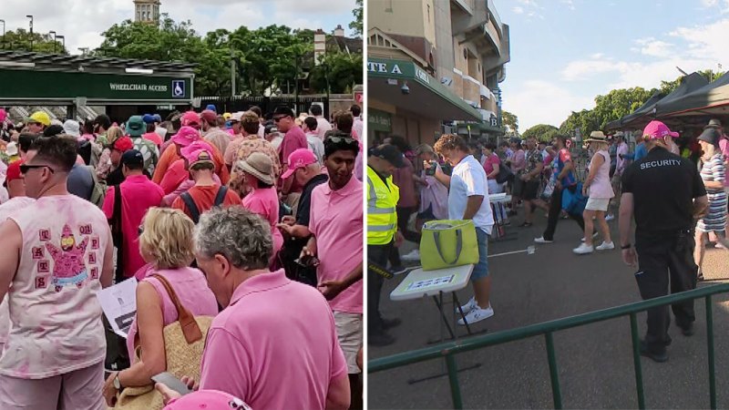 Fans flood seats as SCG gates opened