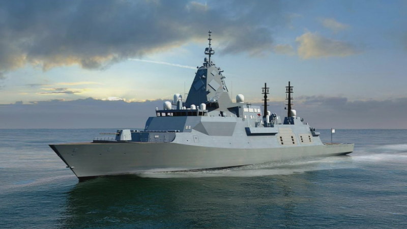 Construction begins on frigates