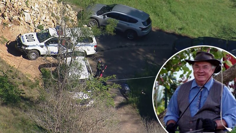 NSW Police search remote property for the body of a man believed murdered