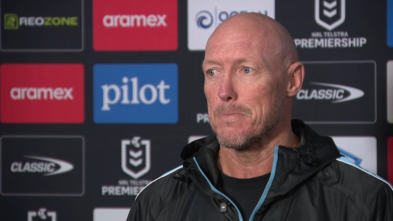 Sharks coach reacts to star meeting with rival