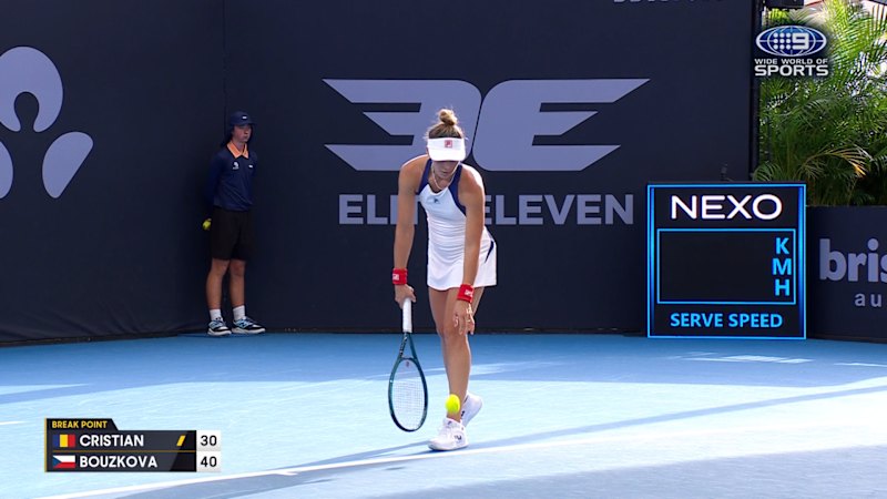 2026 Brisbane International Highlights: Jaqueline Cristian v Marie Bouzkova
