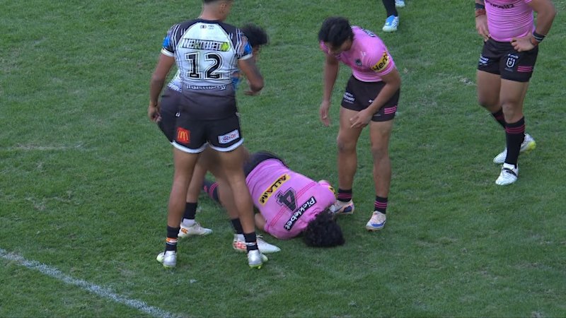 Penrith's Origin hopeful goes down injured