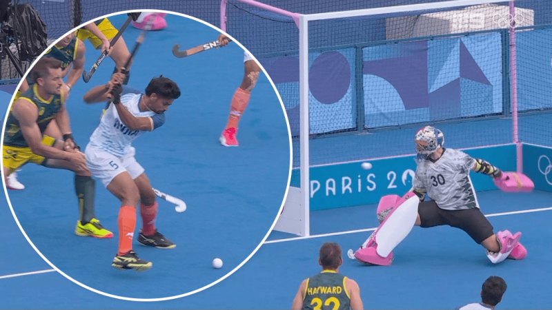 Australia concedes goal to India