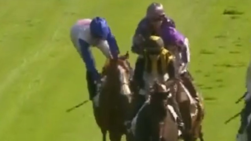 Jockey banned after 'very nasty' act
