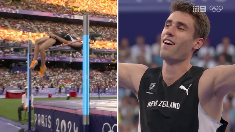 Kerr wins high jump gold for New Zealand