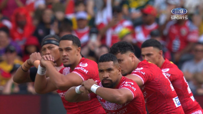 Tonga’s spine-tingling Sipi Tau rendition