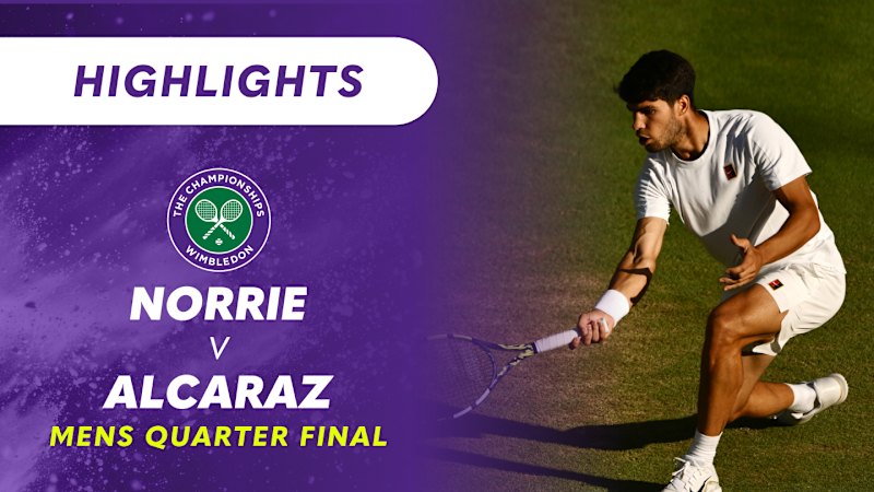 Quarter-Final Highlights | Cameron Norrie v Carlos Alcaraz