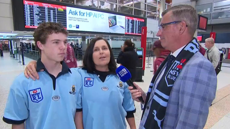 NSW fans ecstatic after breakthrough Blues win in Brisbane