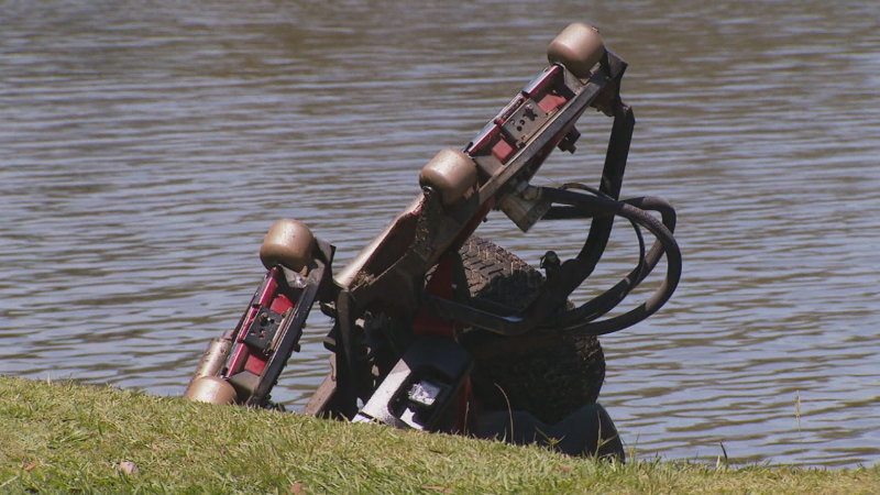 Man fighting for life after lawnmower accident