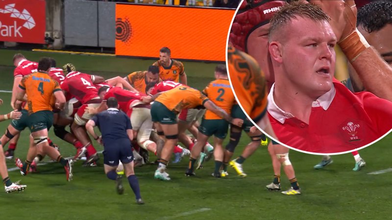 Wales obliterate Wallabies maul