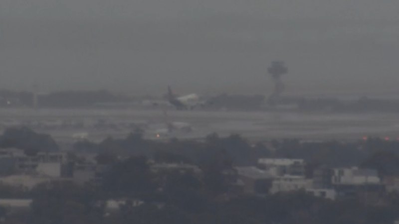 Flights cancelled amid storm chaos