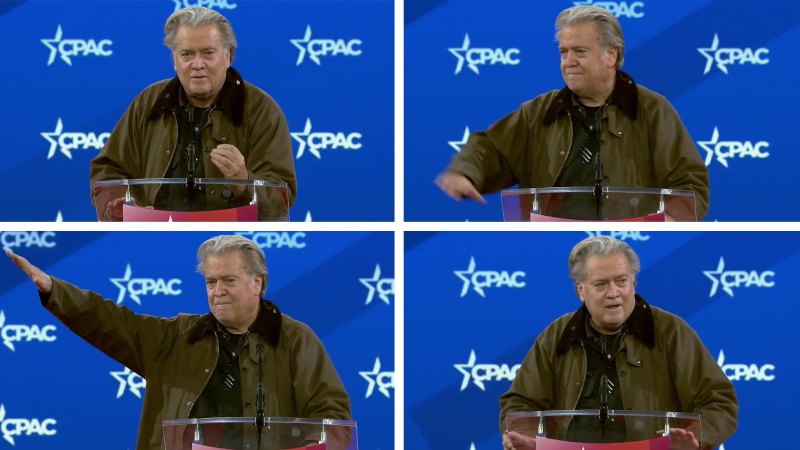 Bannon's 'Nazi salute' at CPAC
