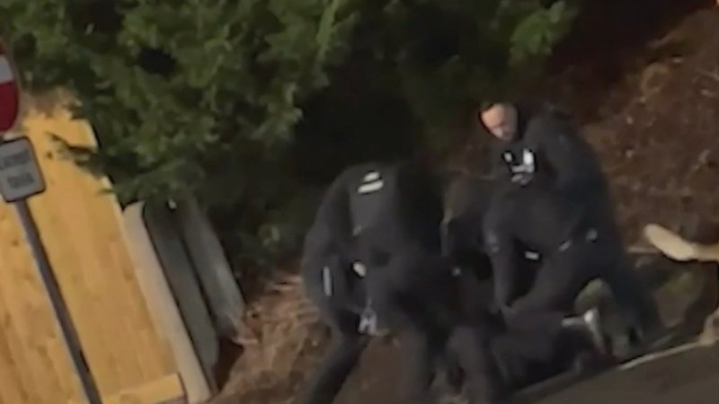 Rail worker fighting for life after stabbing