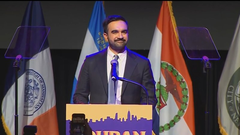 Zohran Mamdani elected mayor of New York