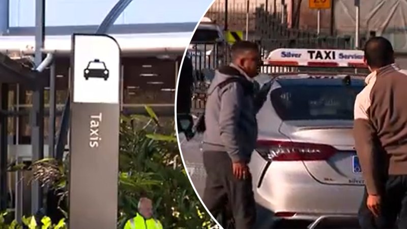 Taxi drivers to strike after Uber granted kerbside pick-up at Sydney Airport