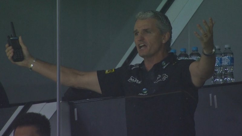Cleary blows up at non-call