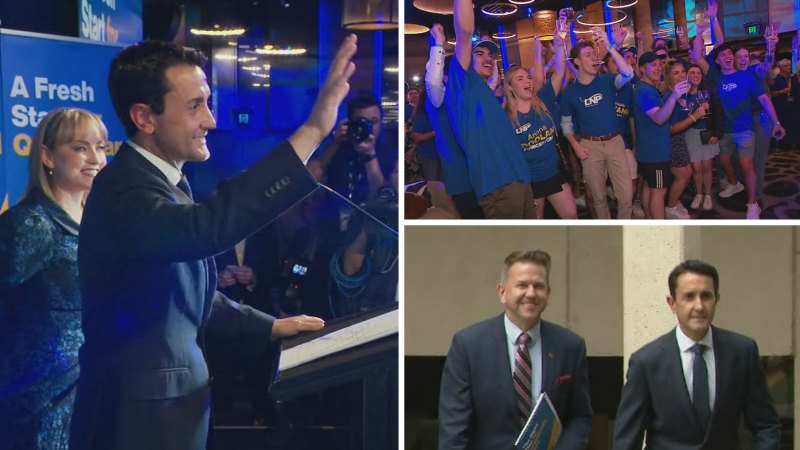 LNP sweeps to power in Queensland