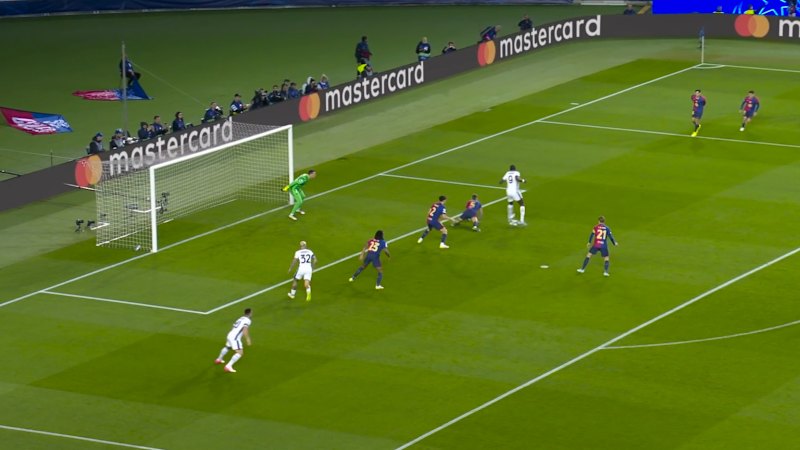 Thuram's gorgeous goal after 30 seconds