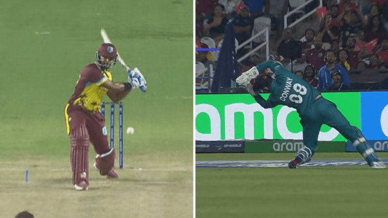 Conway’s brilliant catch sinks Windies